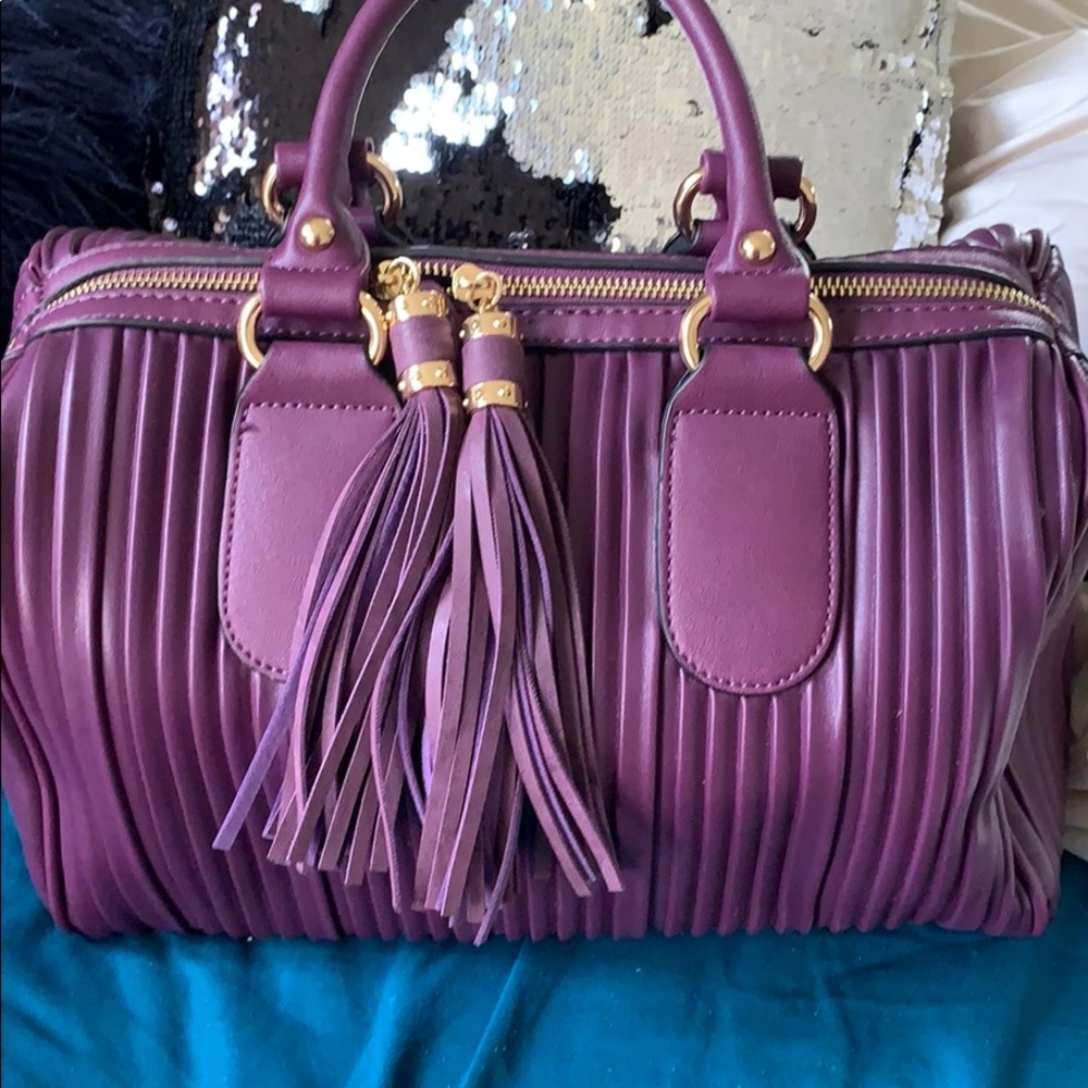 Beautiful brand new purple bag